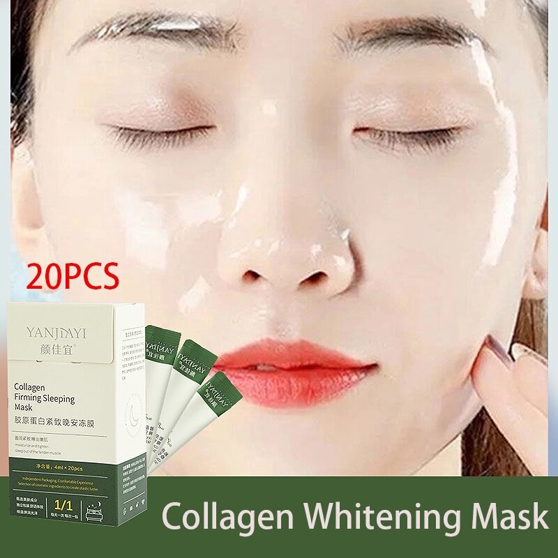 Yanjiayi Collagen Firming Sleeping Mask Masker Tidur Kolagen Collagen