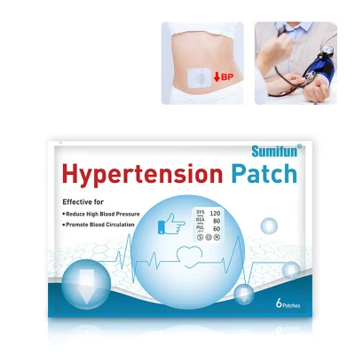 Careyle 30pcs Hypertension Patch Herbal Reduce High Blood Pressure Plaster Health Care