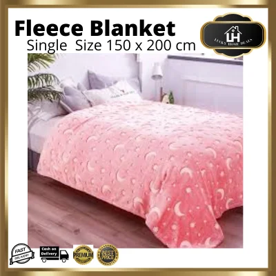 Lucky Homedeals Super Soft Warm and Comfortable Bedding Blanket Printed Assorted Designs | Kumot na malambot | Microfiber Fleece Blanket (Size 150cm-200cm)