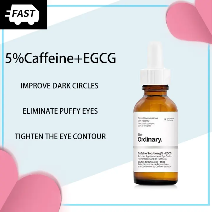 the ordinary caffeine solution wrinkles