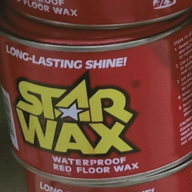 StarWax Floor Wax in Can(Red/Red Dye/Colorless) Lazada PH
