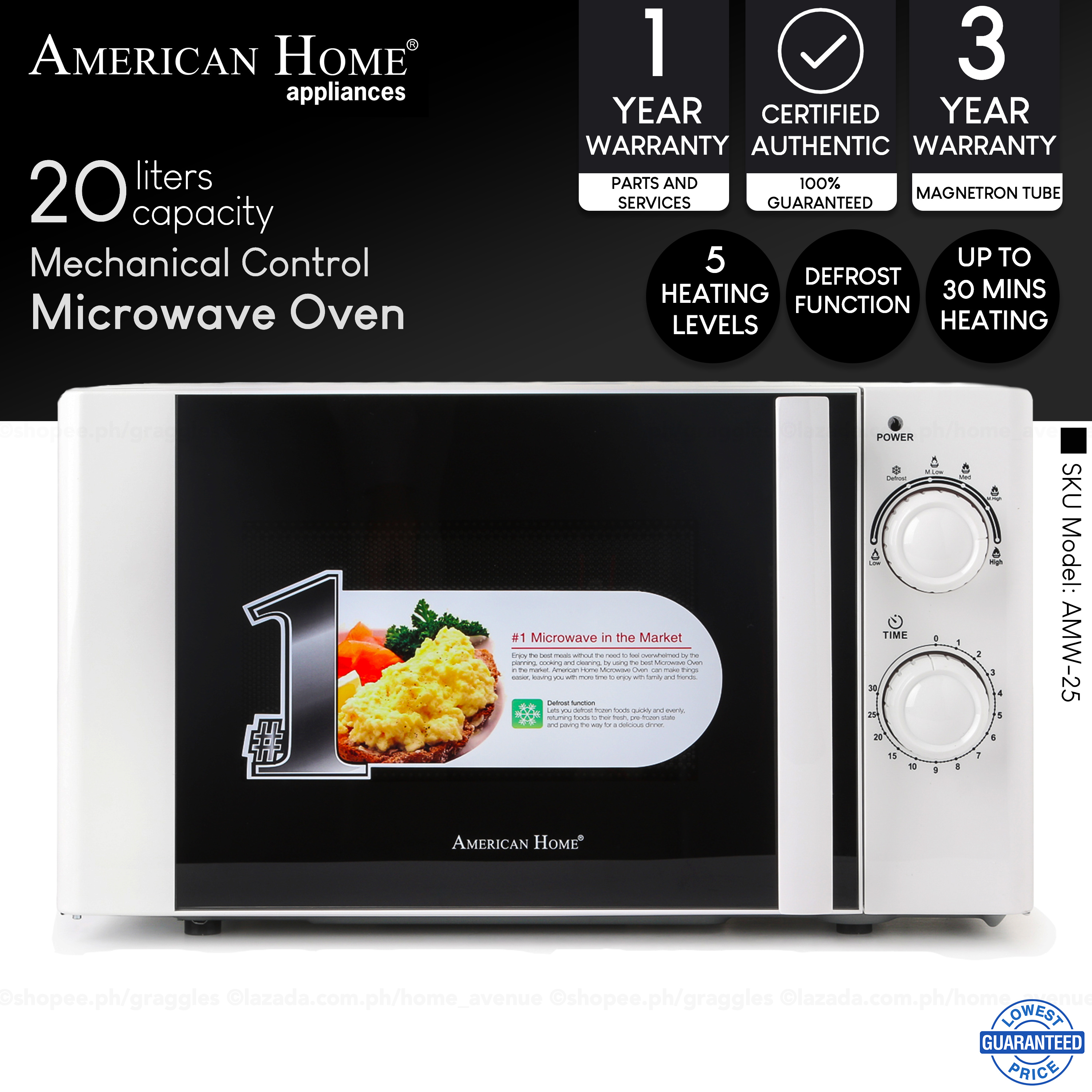 microwave oven amw 25