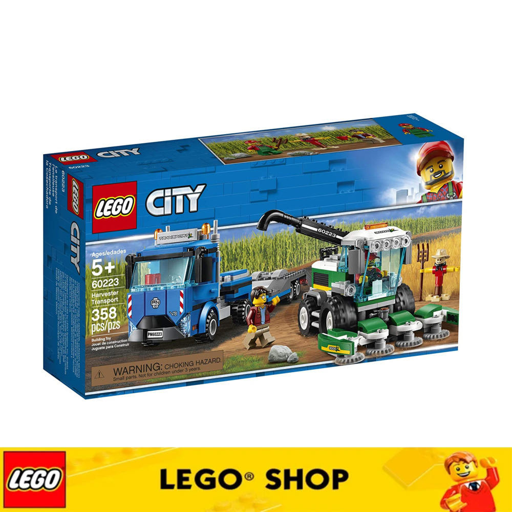 100% Original】 LEGO City Great Vehicle Harvester Transport