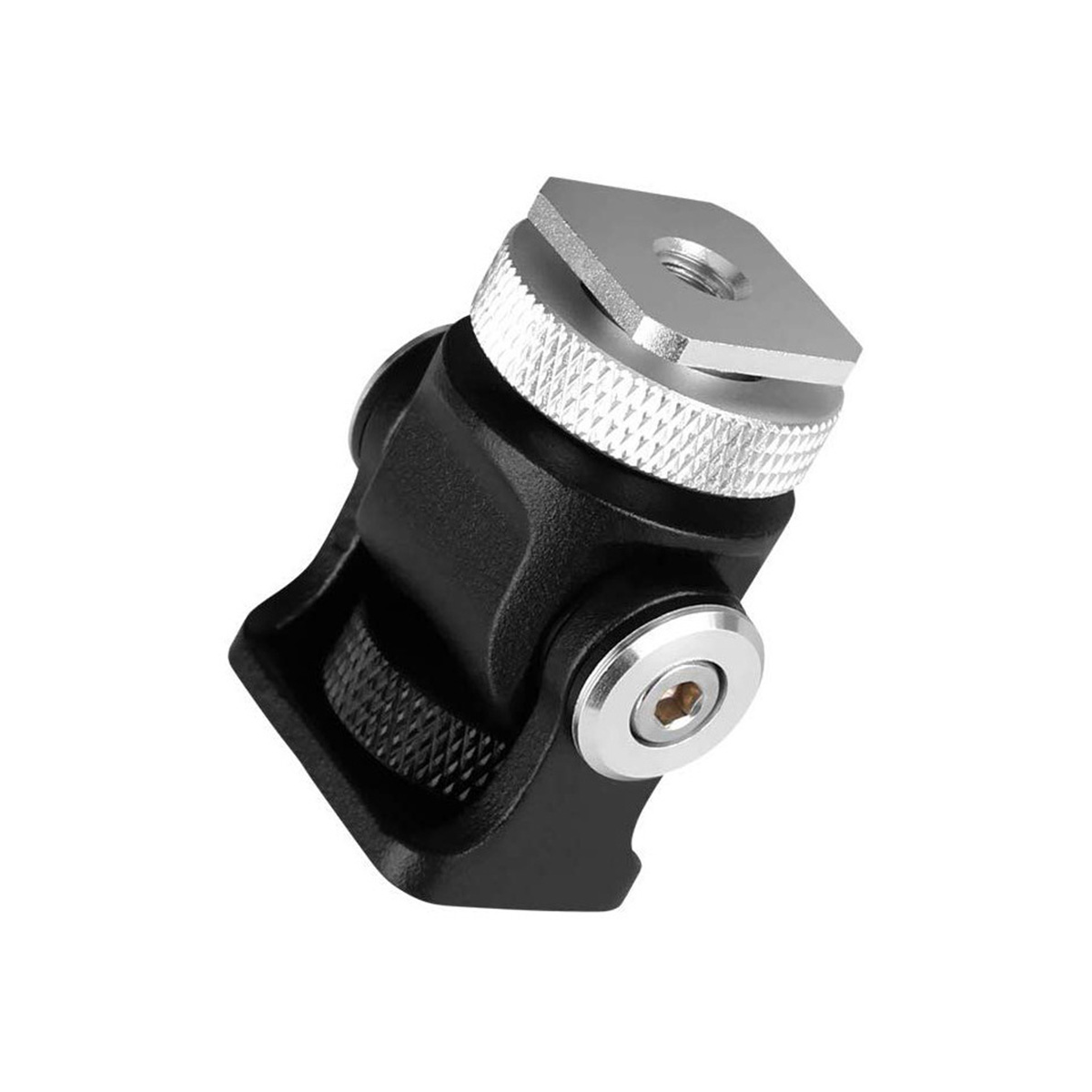 Hot Shoe Adjustable Monitor Holder Camera Pan 360 Degree Tilt 180