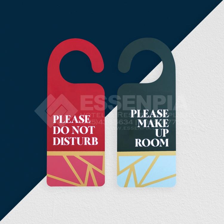 25 Pcs Classic Hotel Door Signage Door Hang Do Not Disturb Sign Please Make Up Room Sign Affordable Hotel Airbnb Motel Pvc