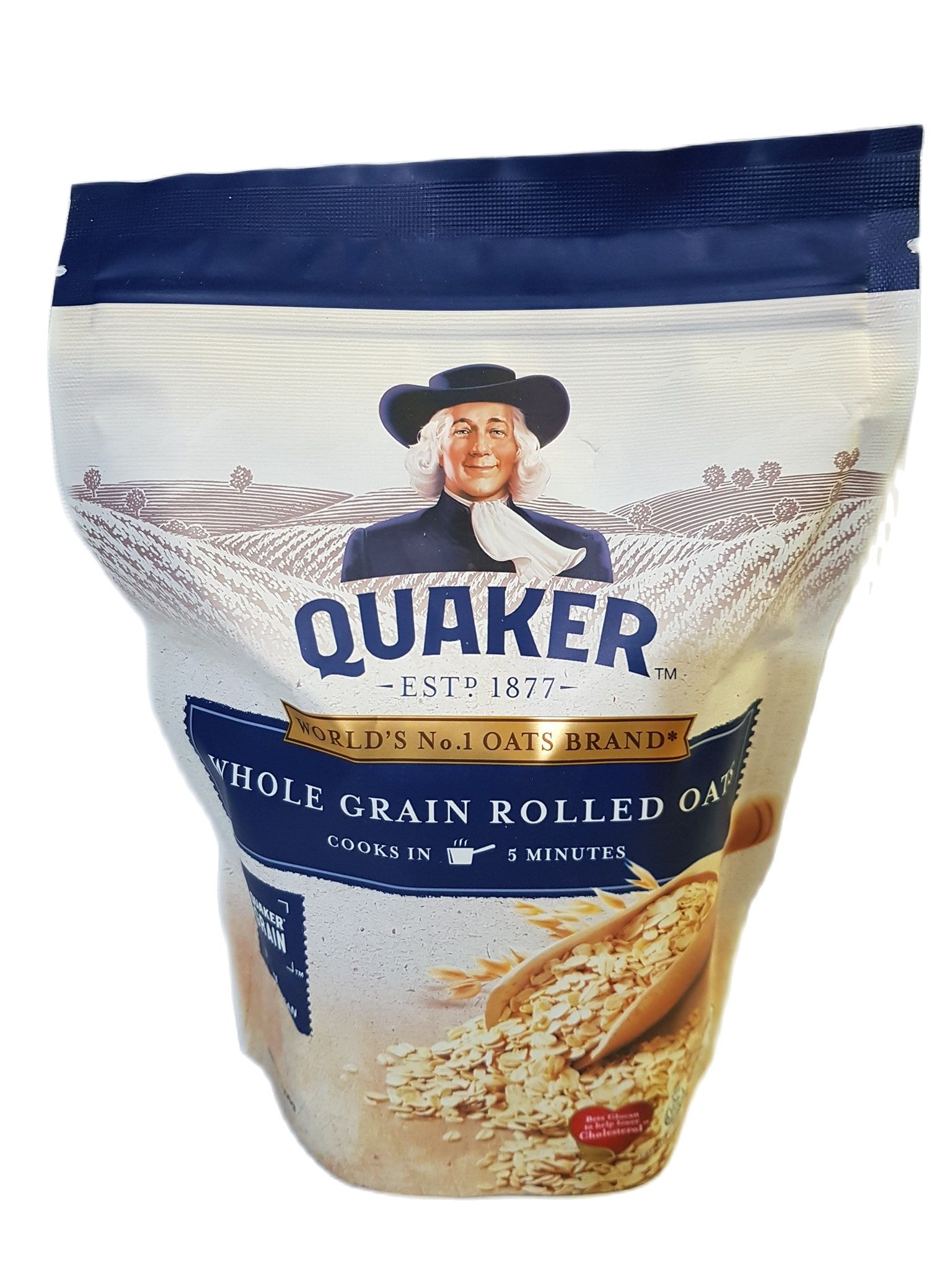 QUAKER WHOLE GRAIN ROLLED OATS (pack of 1 piece x 500 grams) | Lazada PH