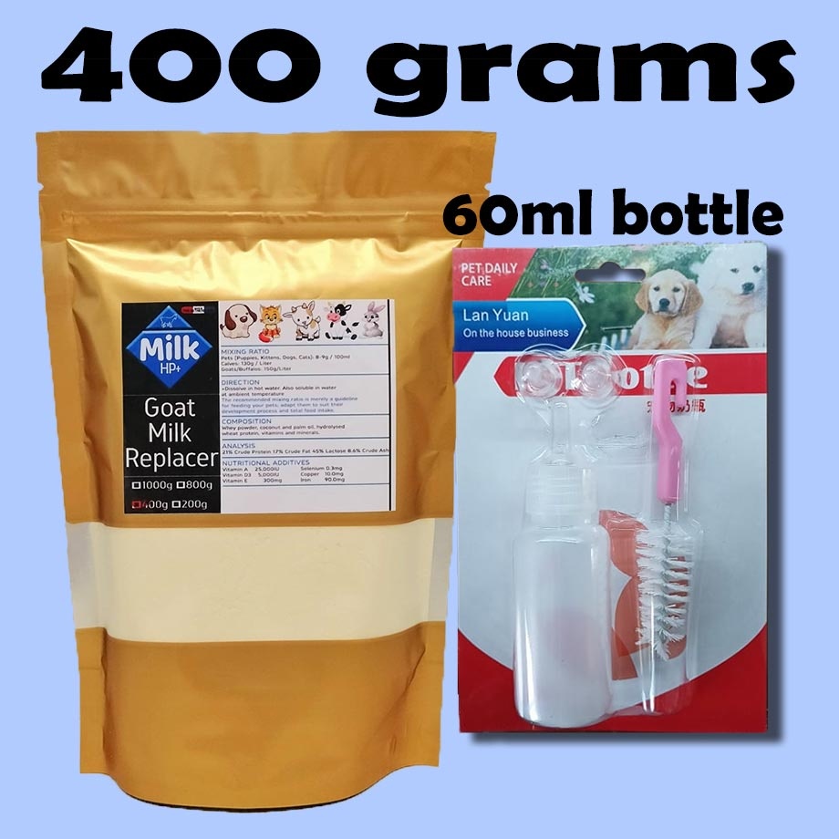 MilkHP Goats Milk Replacer Pet Milk for Kitten Puppies Dogs Cats Goats