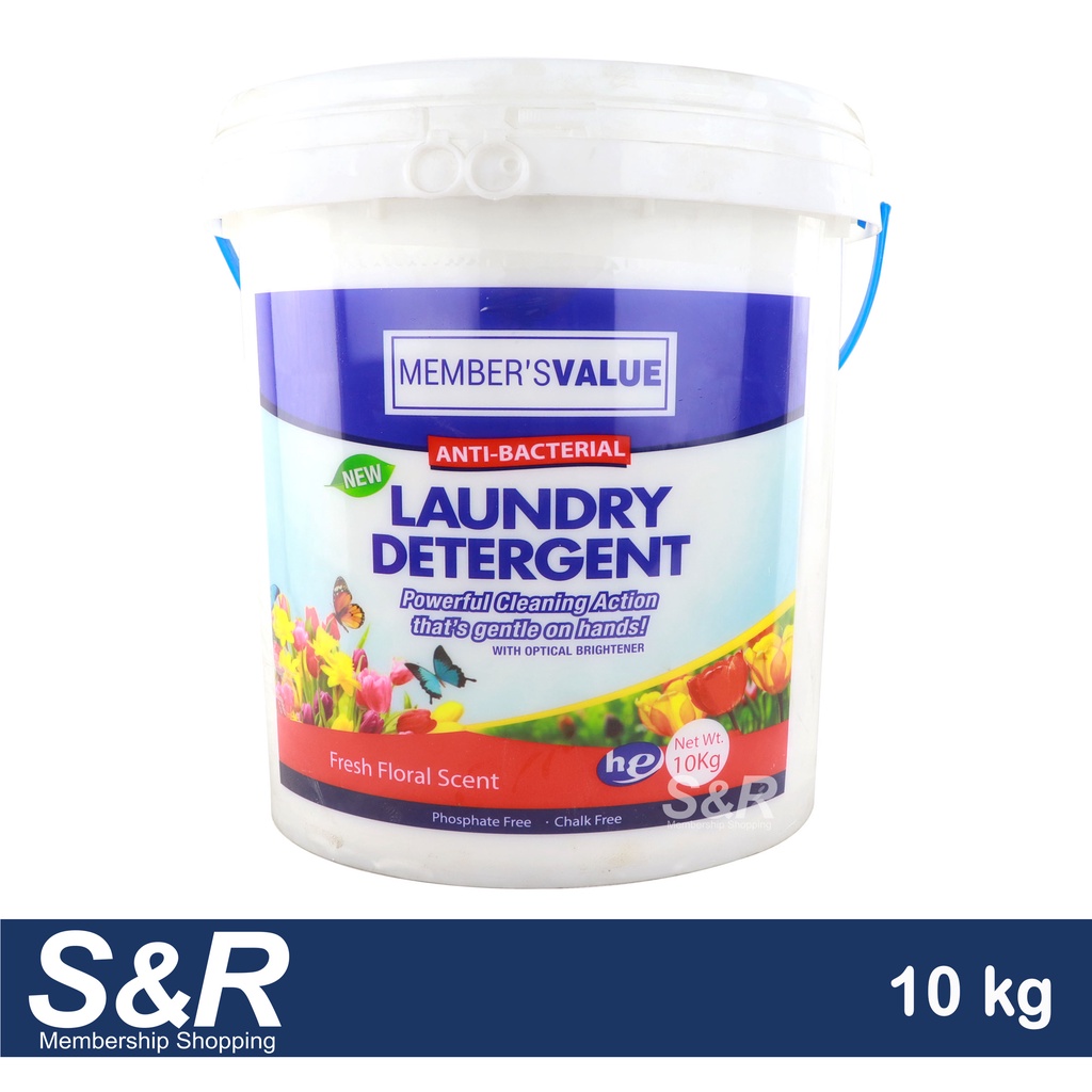 Household items laundry detergent laundry detergen S&R Member's Value Powder Detergent Bucket