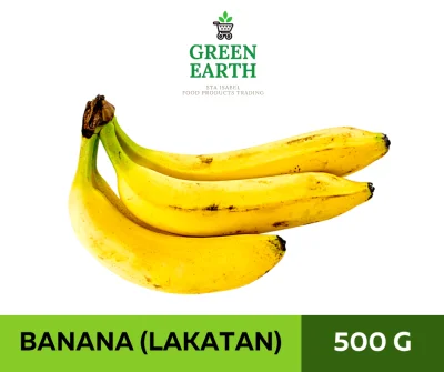 GREEN EARTH BANANA (LAKATAN) - 500g