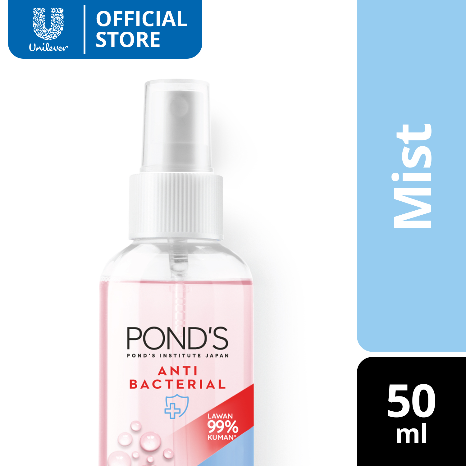 ponds face mist anti bac 50ml