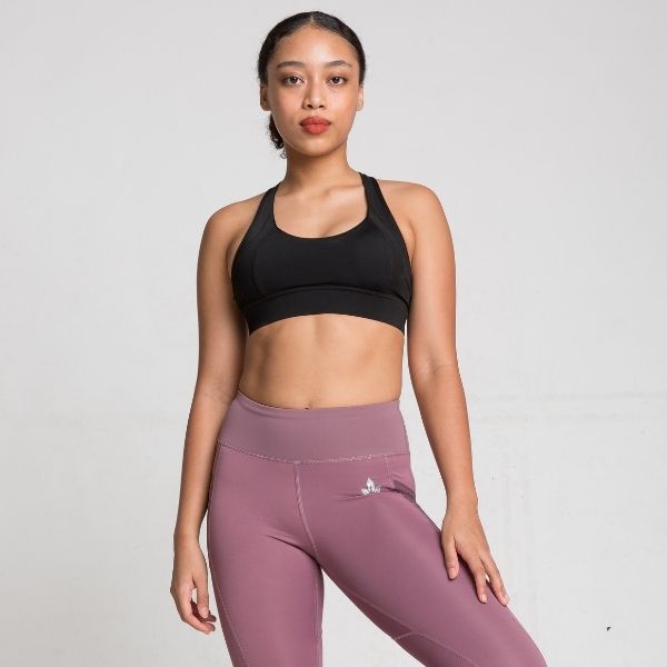 Lotus Activewear Avery Mesh Back Sports Bra