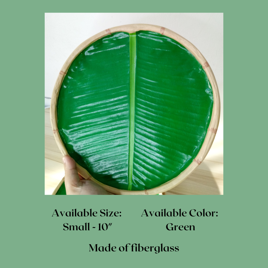 Banana Leaf Bilao Serving Tray Lazada PH