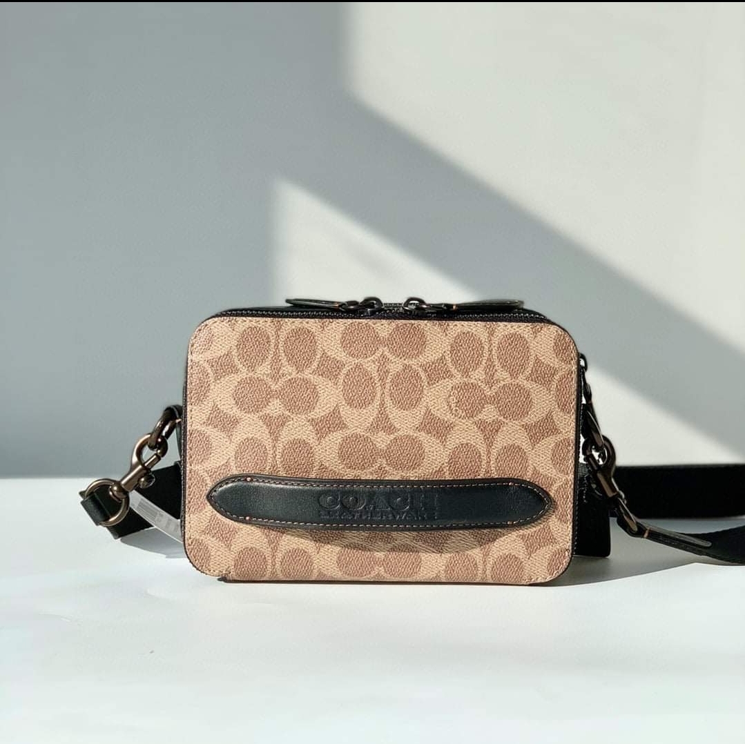 coach city tote white