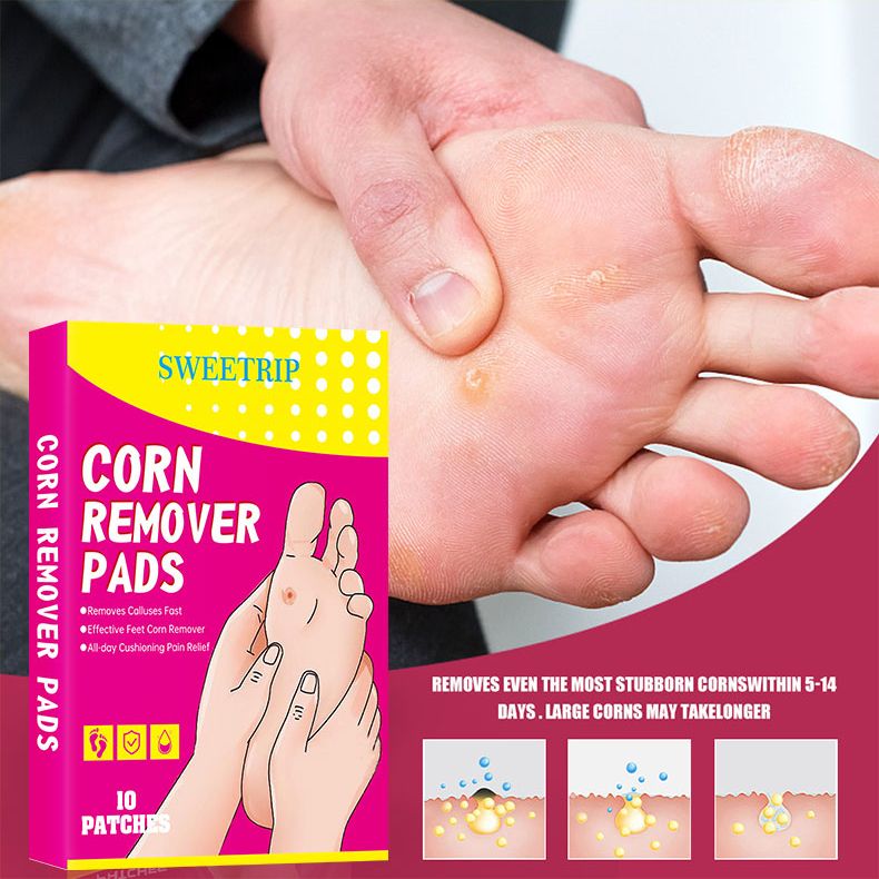 SWEETRIP Feet Corns/ Warts Removal Patch Pain Relief Remover Feet
