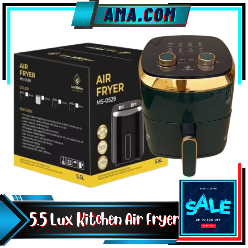 AMA New 5.5 Lux Kitchen Air Fryer/ 5.5 Lux Kitchen Air Fryer Random