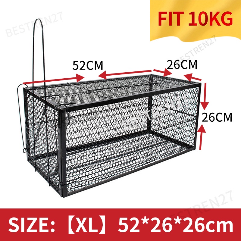 Cat Trap Cage Cat Scratching Cage Automatic Handy Tool Trap Catching Supermarket Shopping Mall