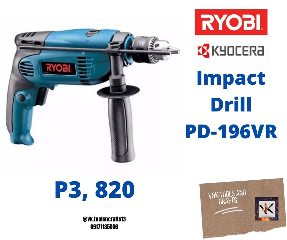 Ryobi 710w impact online drill review