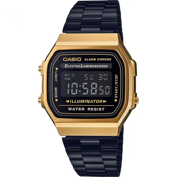 casio vintage matte black