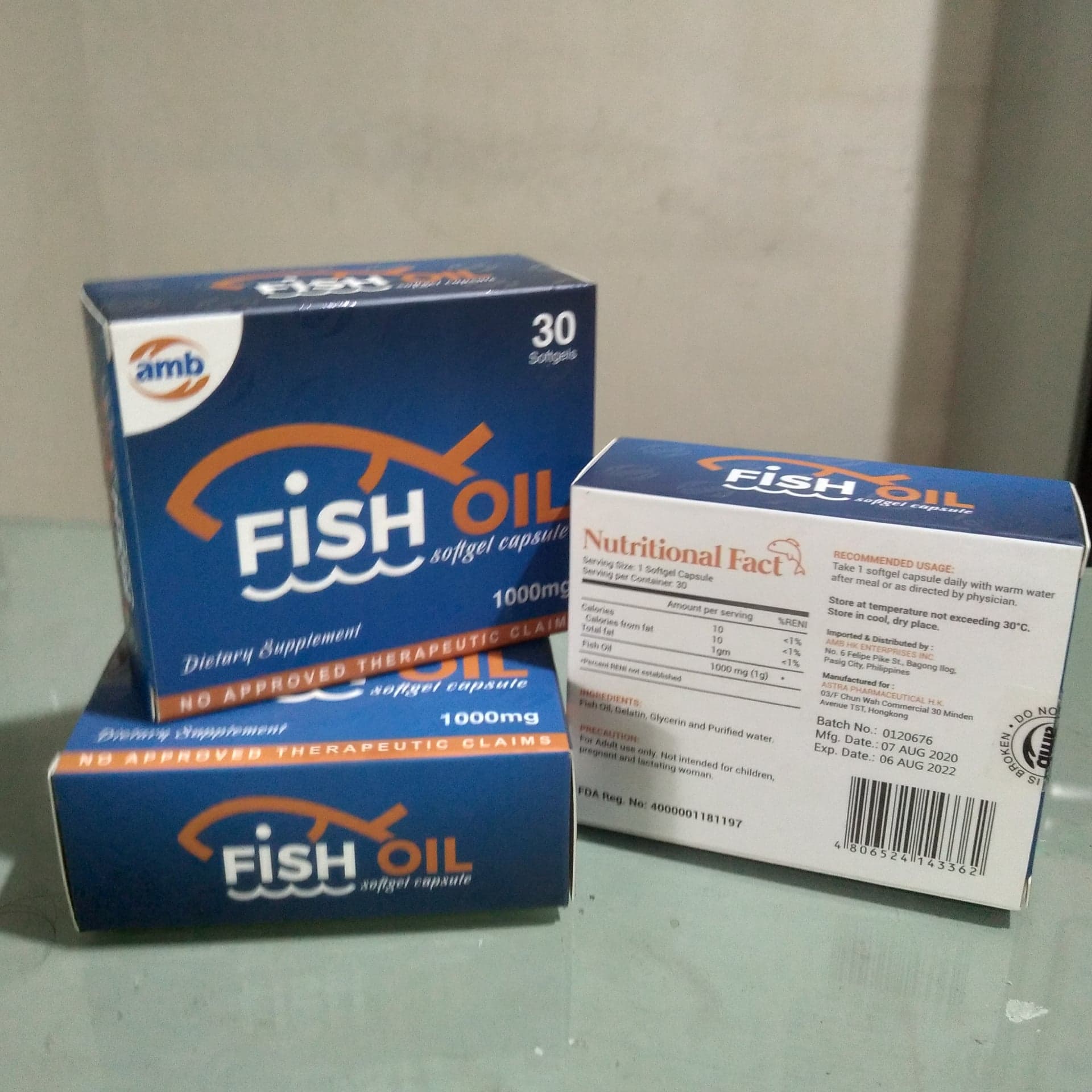 Fish Oil Softgel Capsule Omega 3 30 Soft gels Dietary Supplements 1000 mg |  Lazada PH