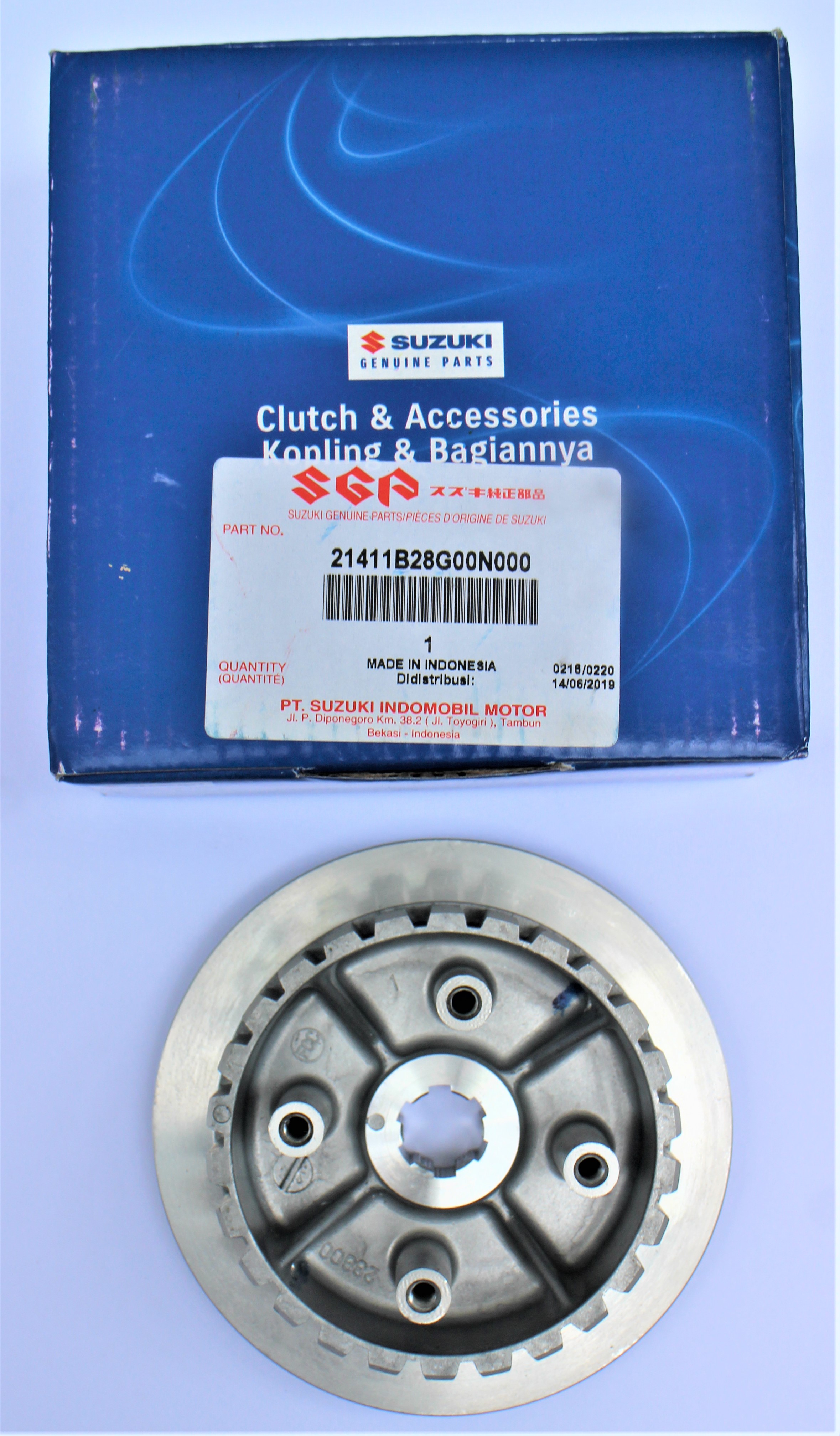 ORIGINAL SUZUKI CLUTCH WHEEL FOR SHOGUN 125 PRO/FL (TULISAN), GD 110 Lazada PH