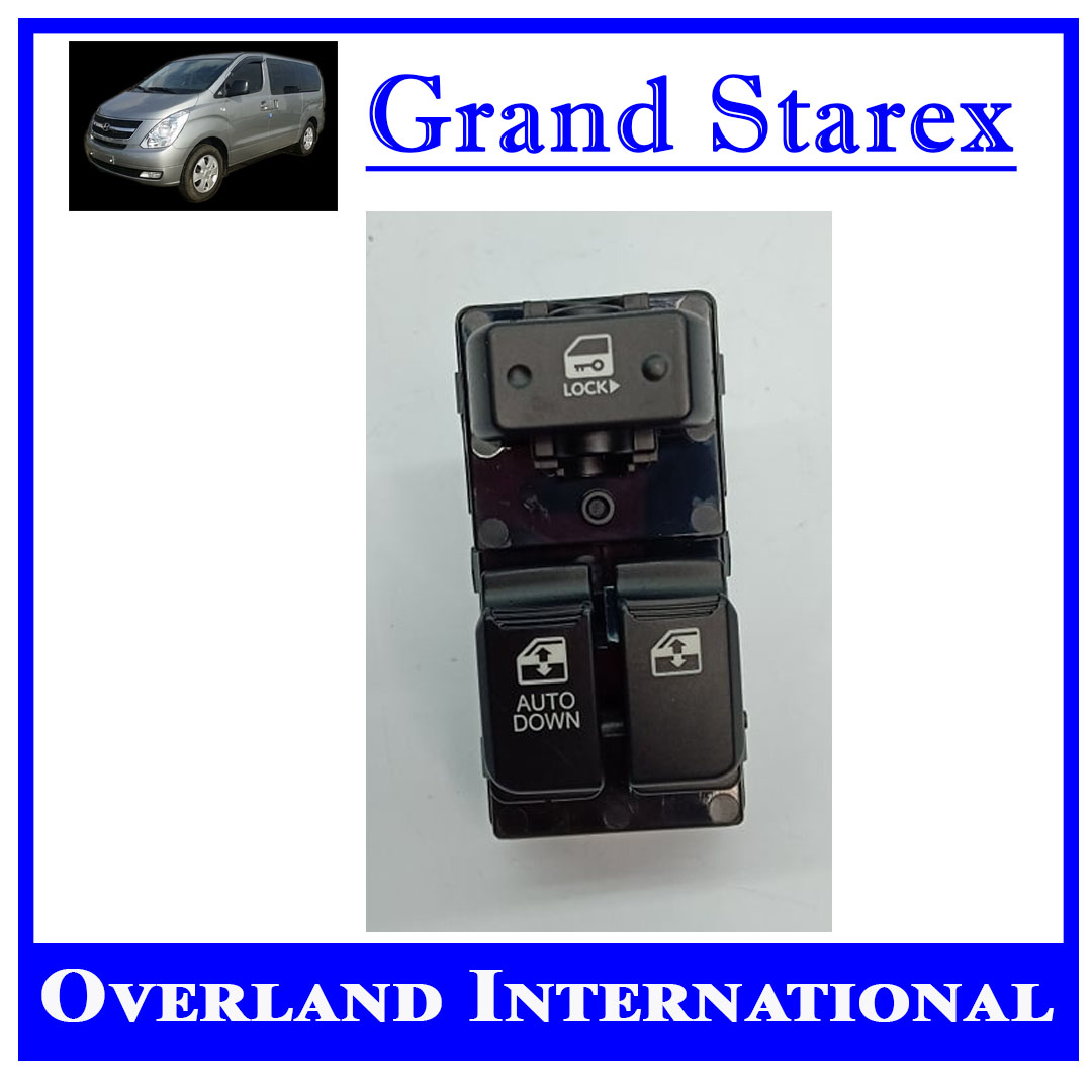 POWER WINDOW SWITCH, Left/Driver Side For Grand Starex, 93571-4H110 ...