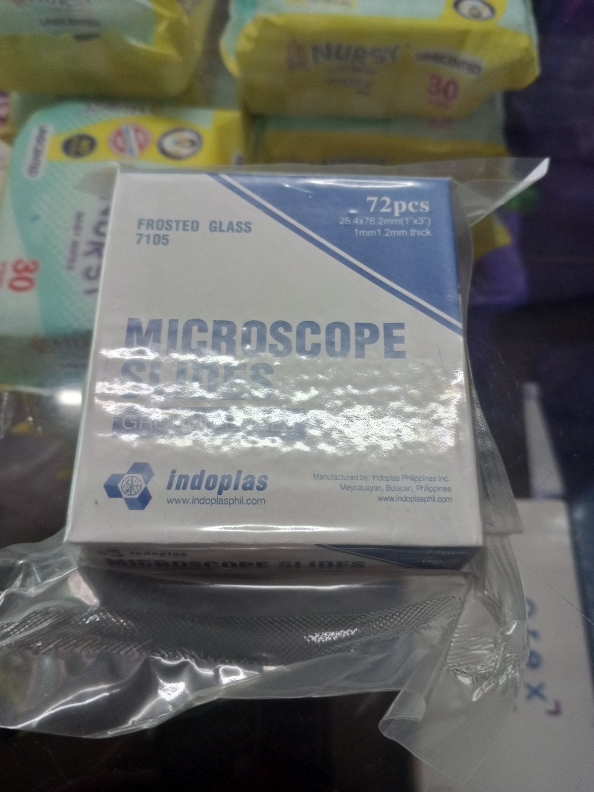 Indoplas Microscopes Slides (Frosted Glass) (72pcs) Lazada PH