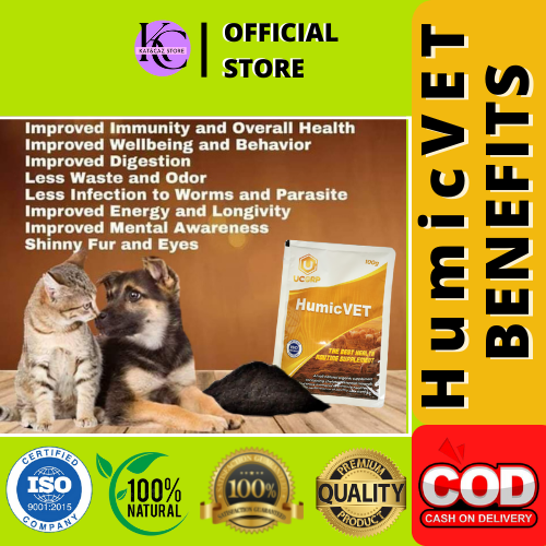 ORIGINAL HUMICVET BEST SUPPLEMENT FOR ALL ANIMALS BY UCORP ( 1 SACHET