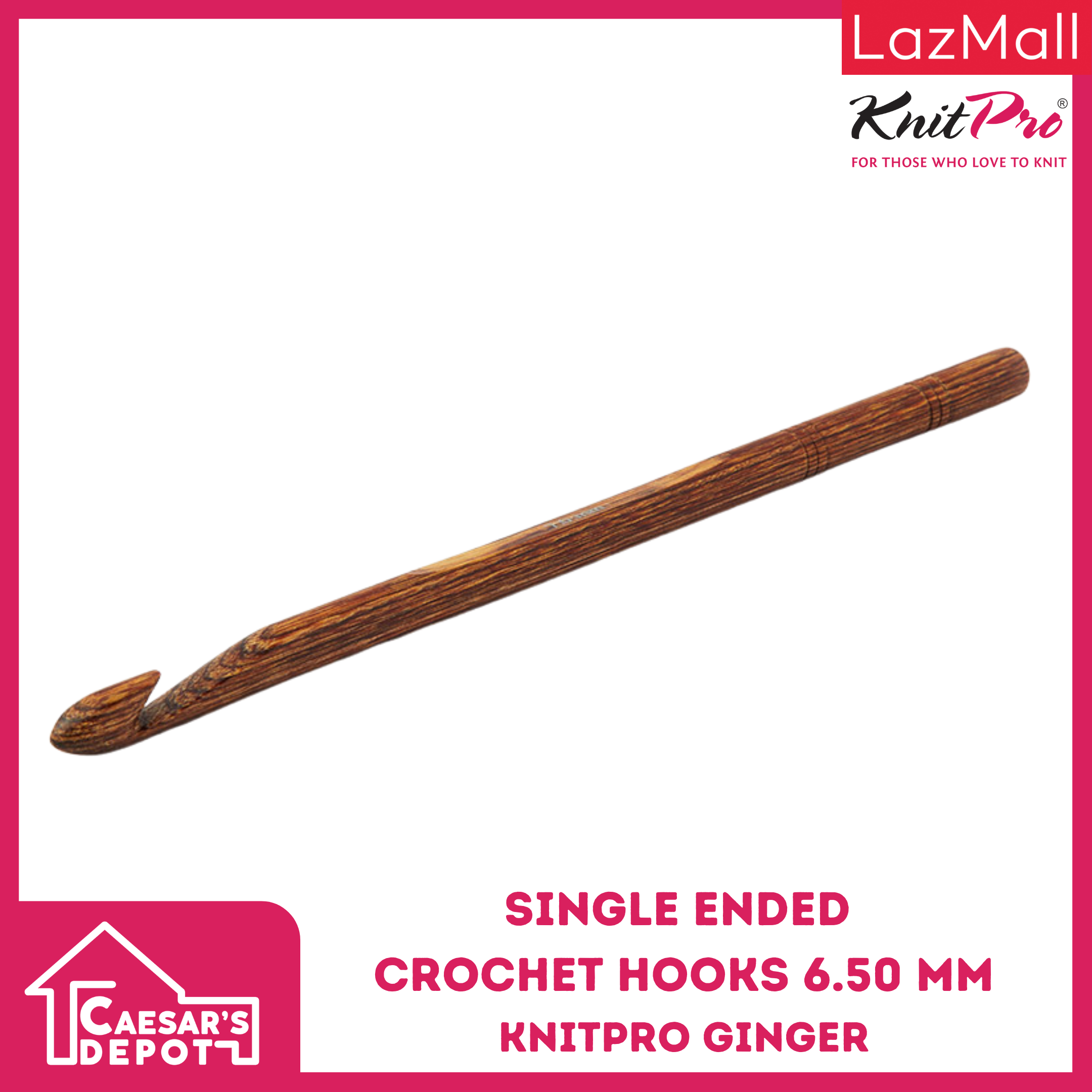 KnitPro Ginger Single Ended Crochet Hooks Lazada PH