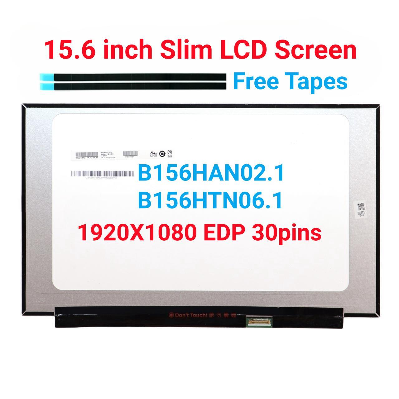 Schermo Per Laptop B156HAN02.1 – 15.6″ Opaco, IPS, FHD, 30 Pin Senza Staffe