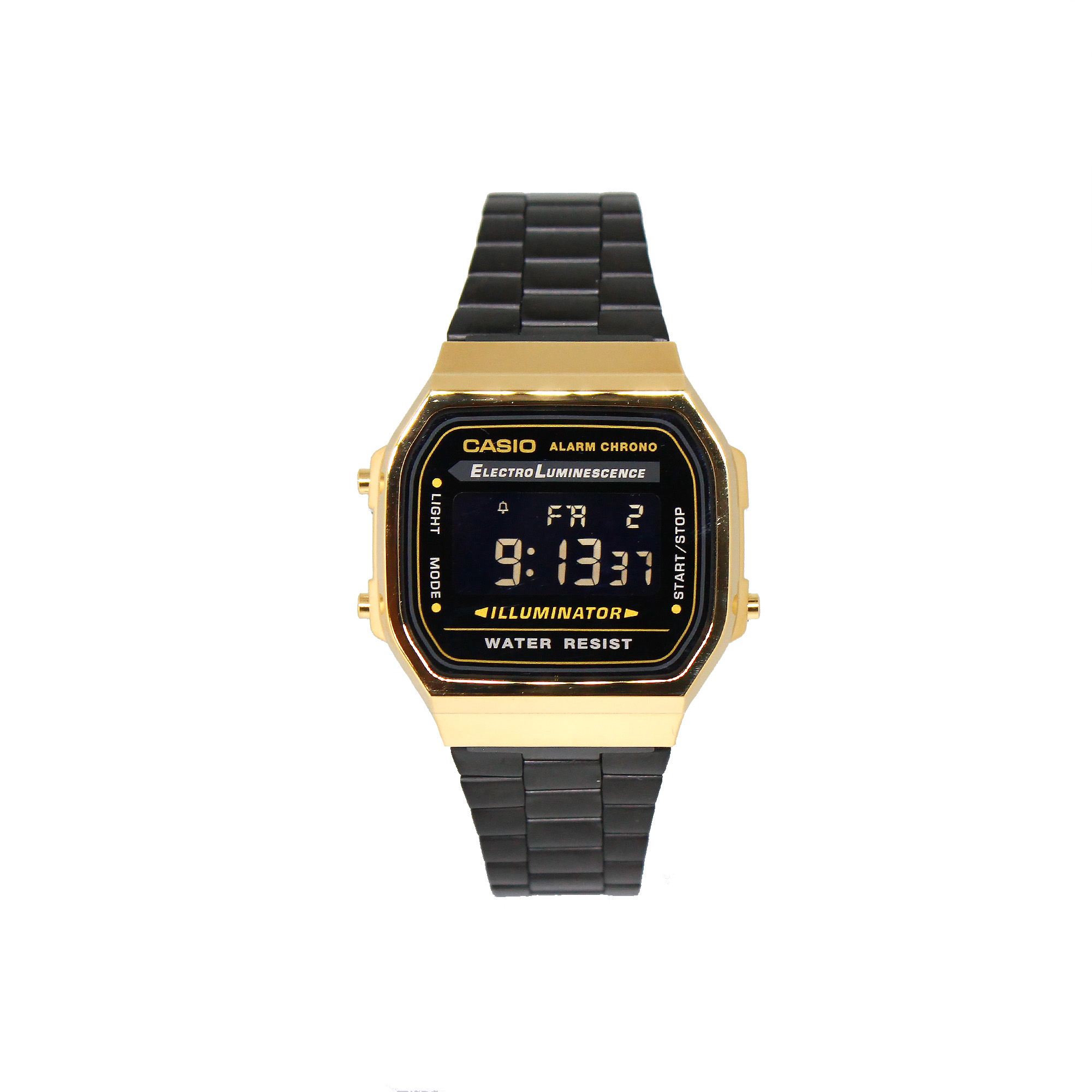 Casio Digital Unisex Black A168WEGB-1BDF Water Resist review and price