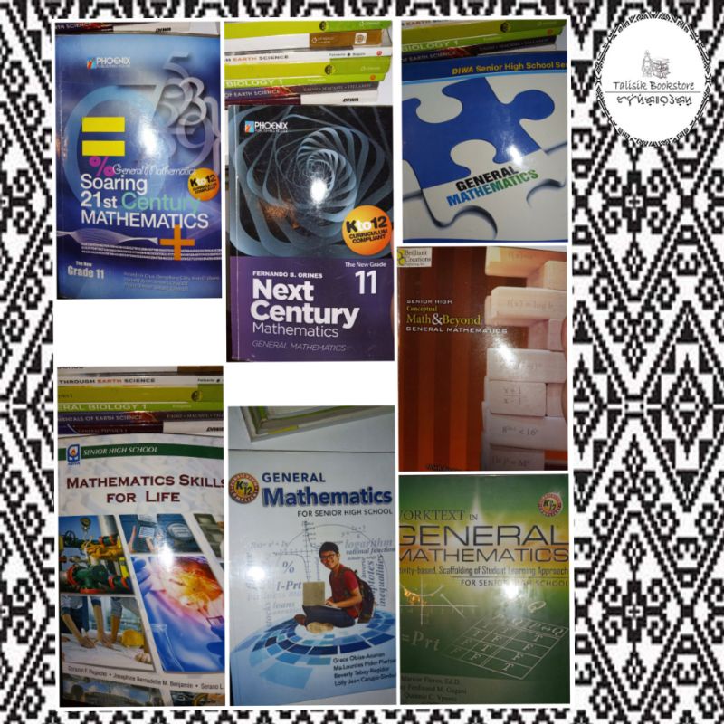 Math Humss Original General Mathematics Books Senior High/SHS (Humss, stem, abm ...