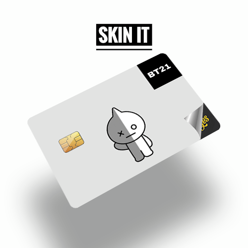 BT21 - Sticker Skin Tarjetas Cappy