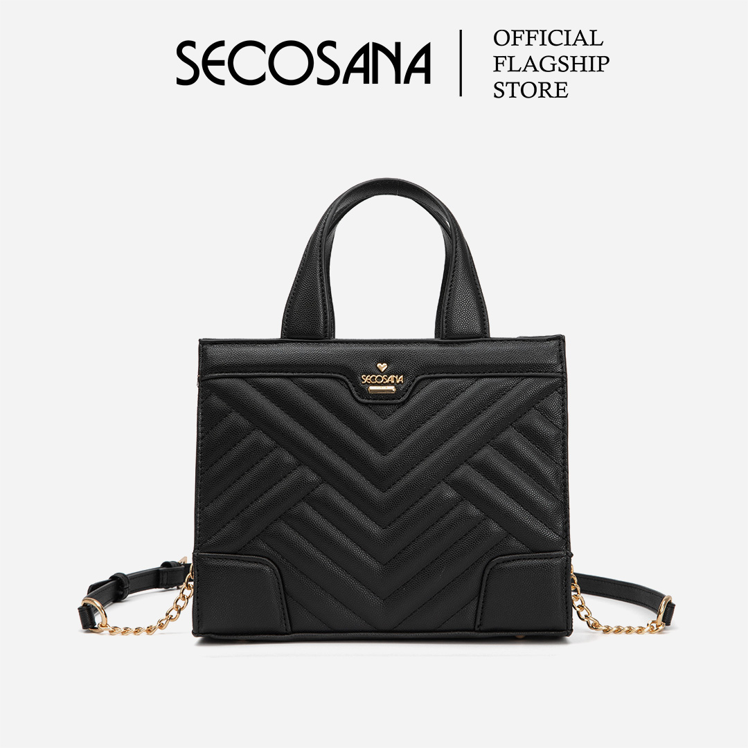 SECOSANA x AG Diana Quilted Handbag Lazada PH