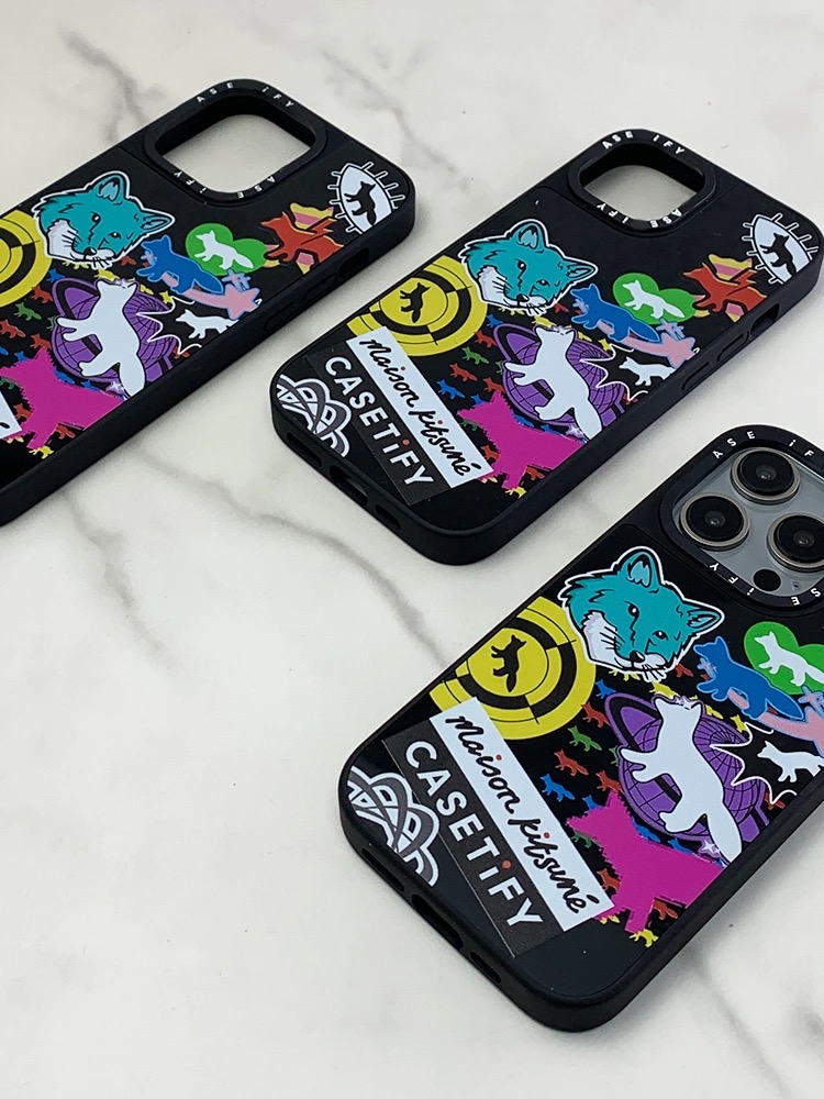 CASETiFY x Maison Kitsuné Case with Magsafe for iPhone 15 Pro Max