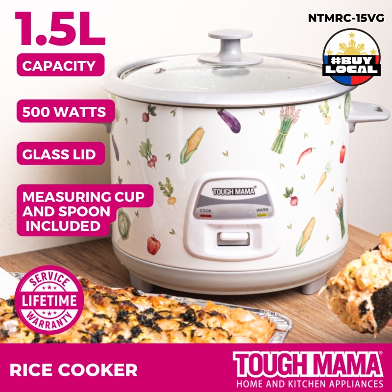 1.2L Straight Type Rice Cooker - Tough Mama Appliances