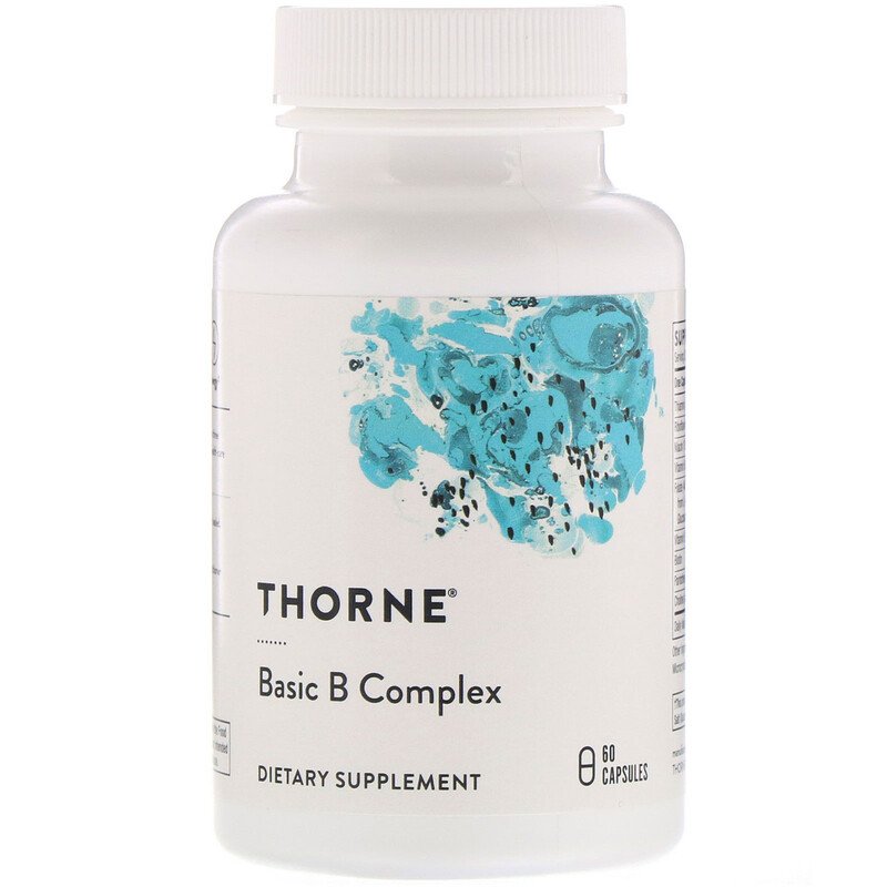 Thorne Research, Basic B Complex, 60 Capsules | Lazada PH