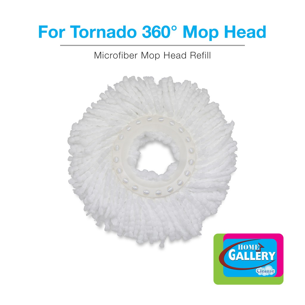 Home Gallery ZT33 Tornado Mop Microfiber Mophead Refill (for ZT33