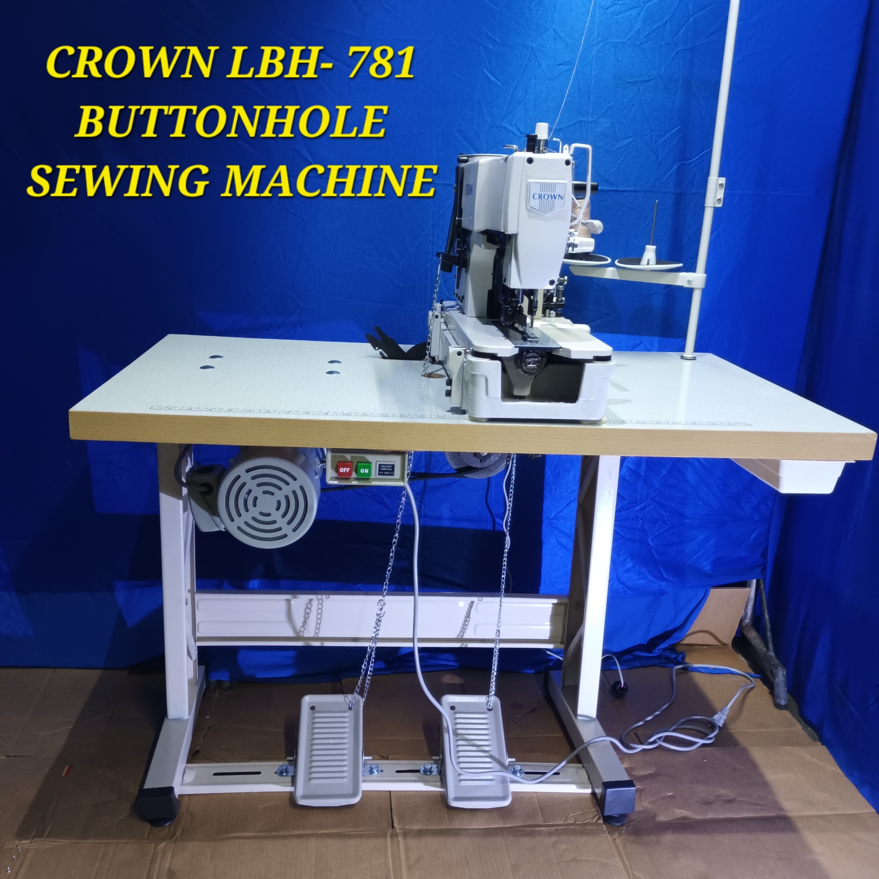 MACHINE/CROWN LBH781 BUTTONHOLE SEWING MACHINE MODELLBH781 Lazada PH