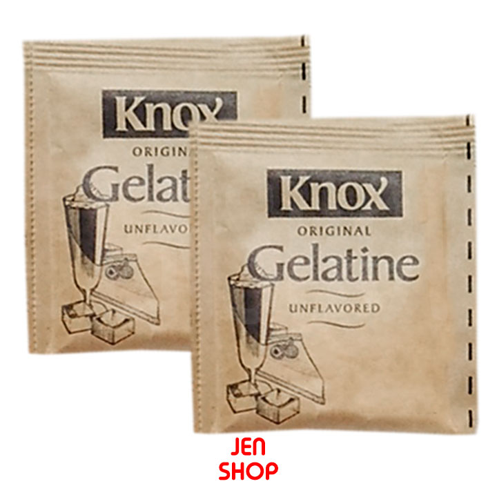 Knox Original Gelatine Unflavored 2 Satchets / Envelopes Lazada PH