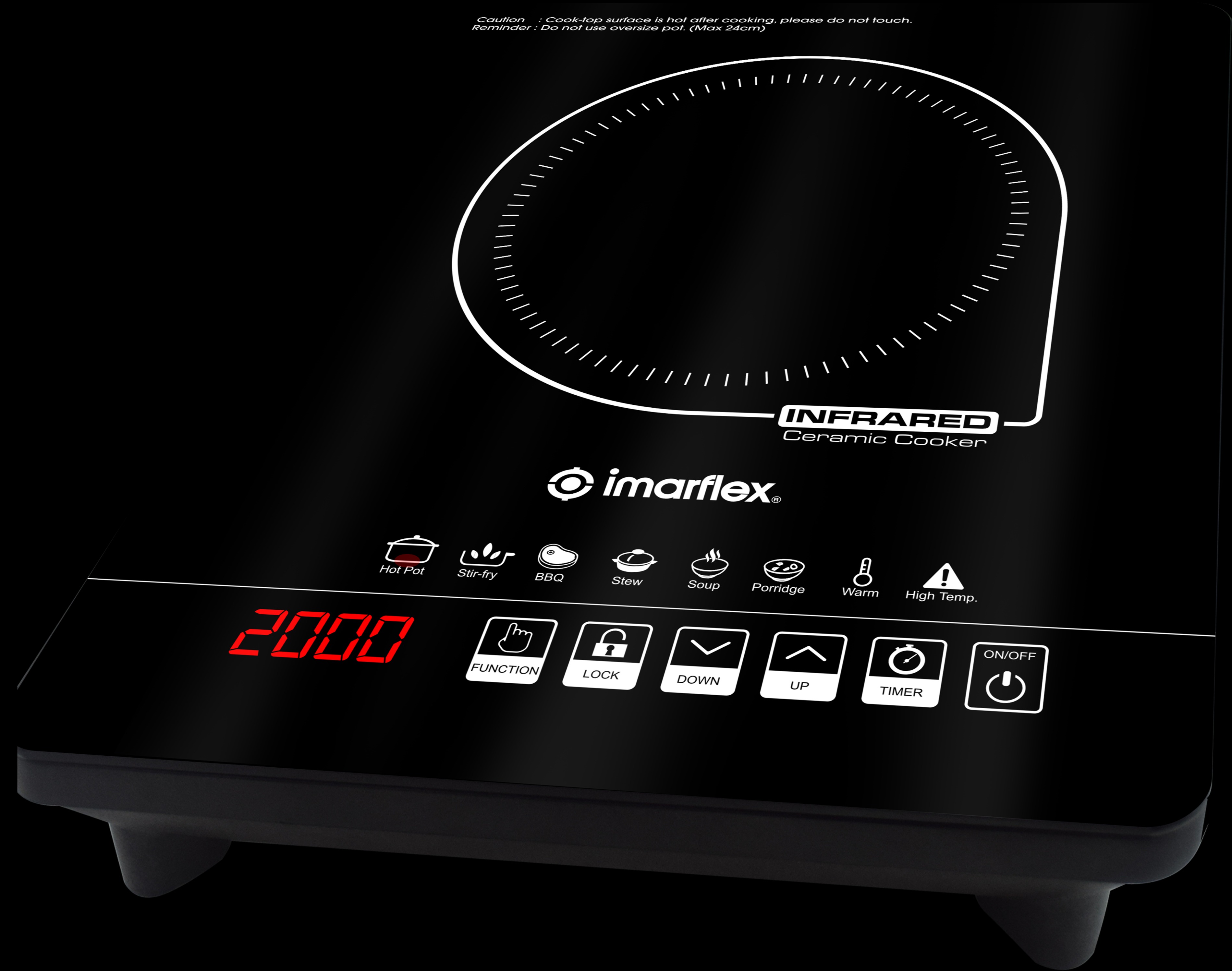 imarflex infrared ceramic cooker review