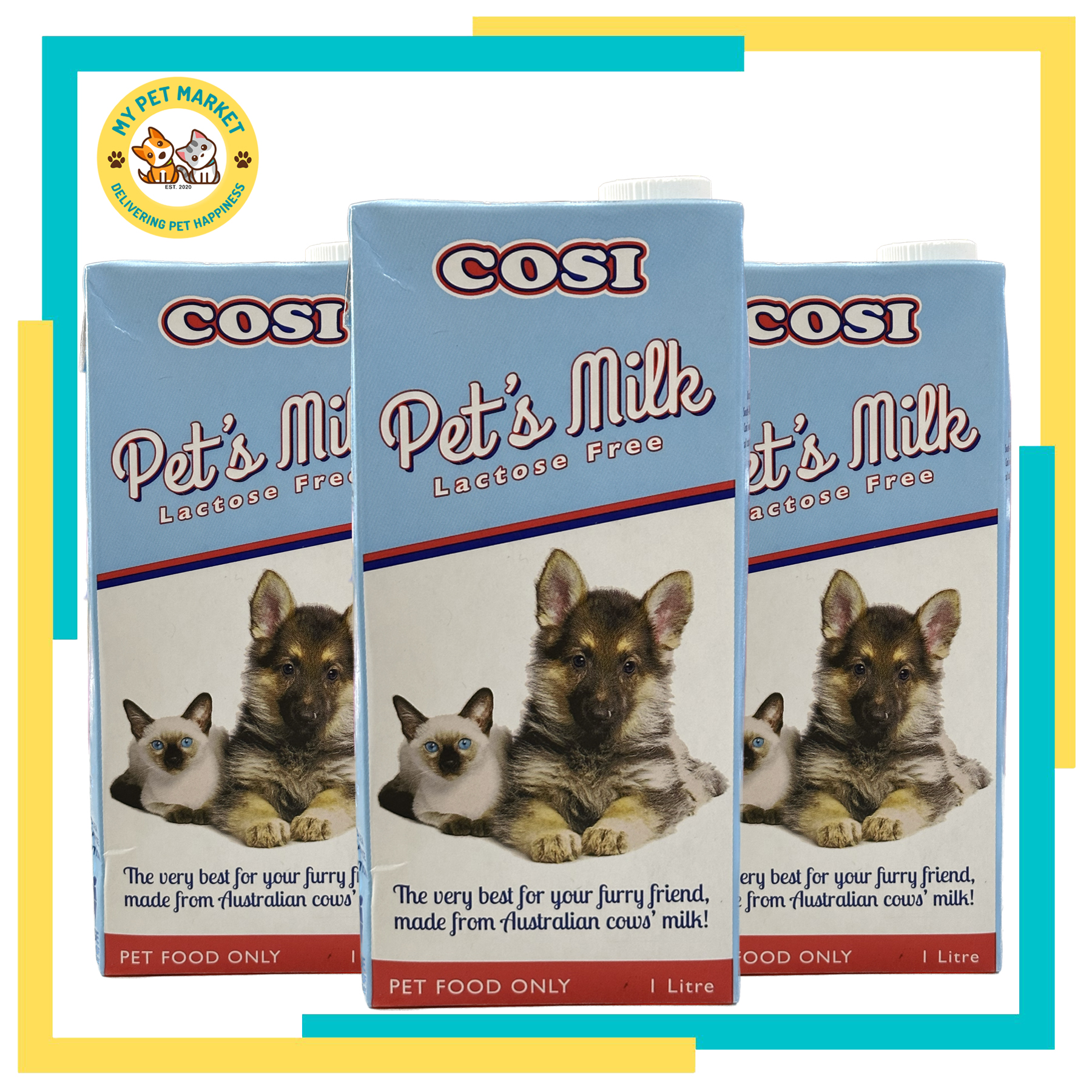 Cosi Pet's Milk for Dogs and Cats (Lactose Fee) 1L Lazada PH