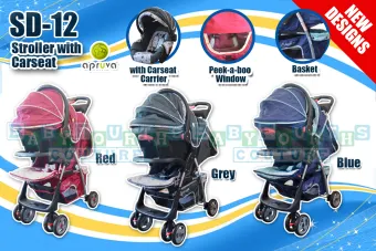 apruva stroller with car seat