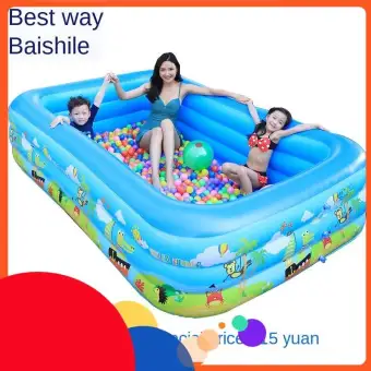 lazada inflatable pool