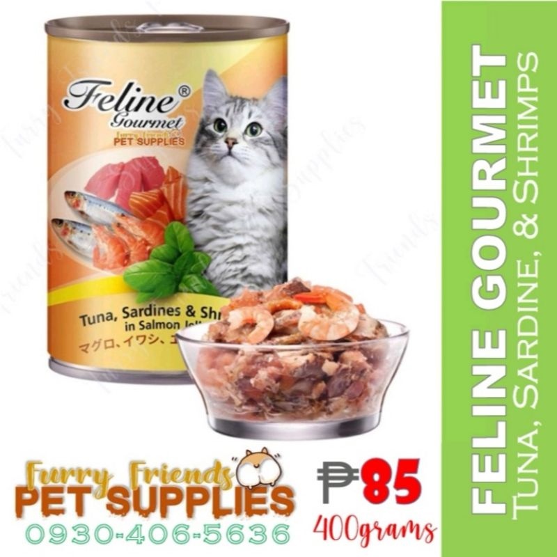 FELINE GOURMET CAN Wet Cat Food (400g.) Lazada PH
