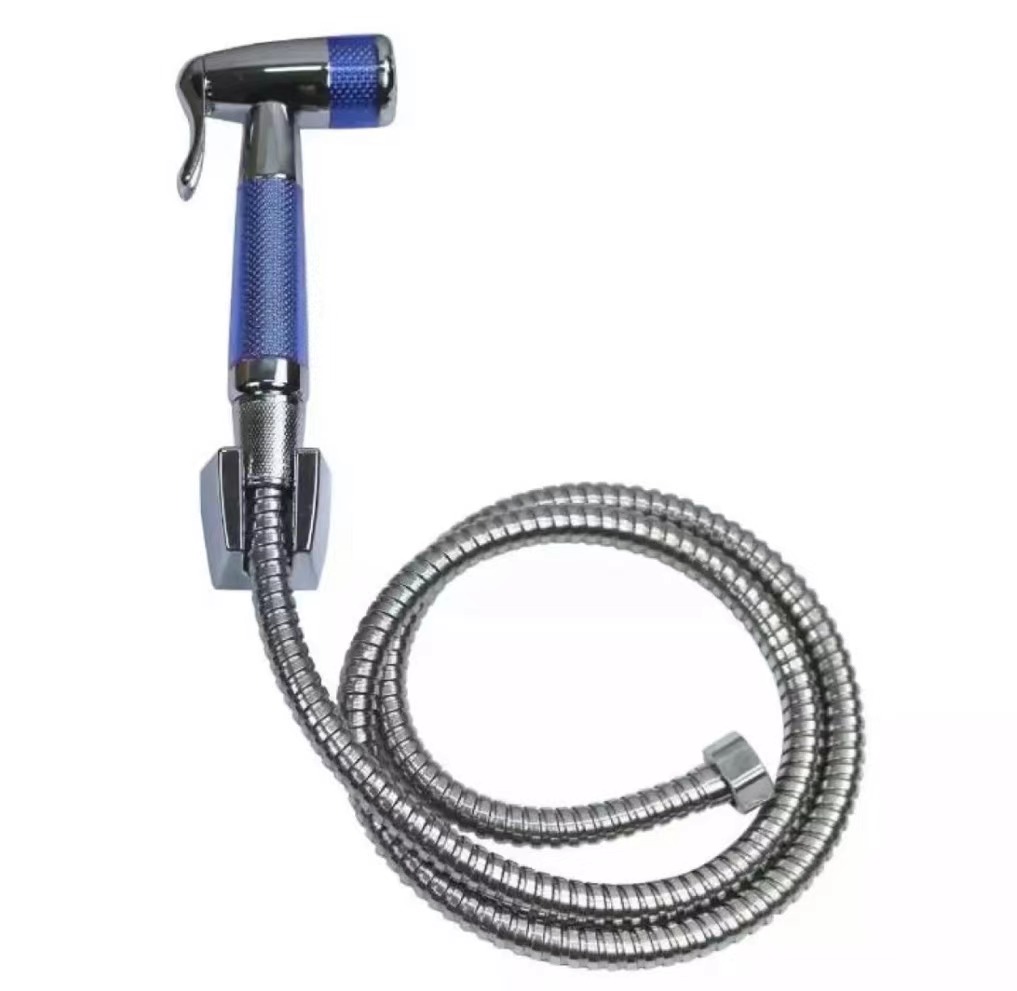 Handheld Toilet Bidet Sprayer Set with Holder Hose Toilet Bidette ABS
