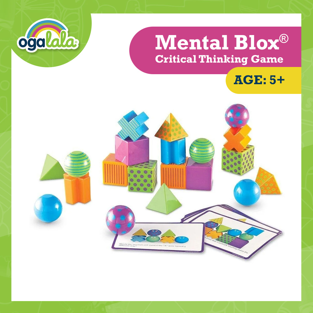 Learning Resources Mental Blox® Critical Thinking Game | Lazada PH