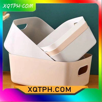 XQTPH.COM Desktop plastic box cosmetic storage box, kitchen storage box snack storage basket storage box-Z330