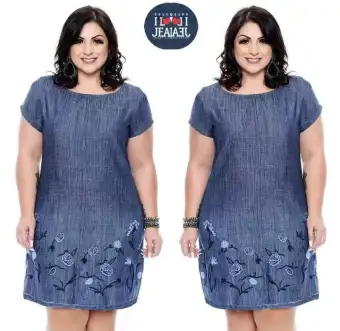 lazada denim dress