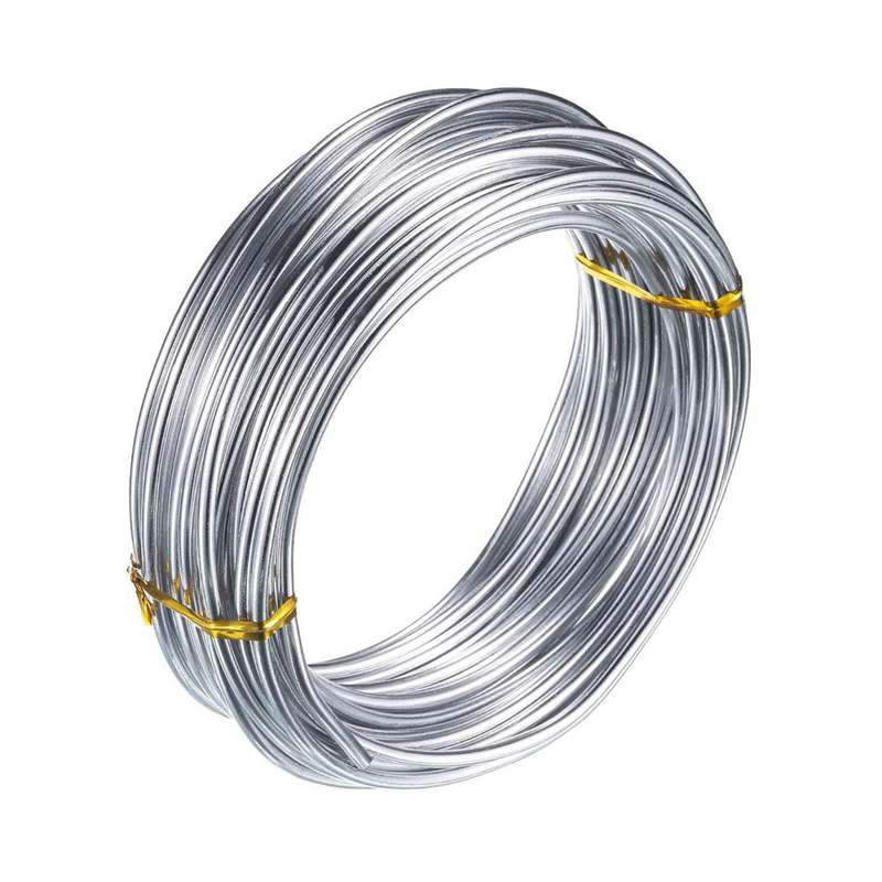 3mm Aluminium Wire 10M Craft Silver Wire for Jewellery Making Clay Modelling Bonsai and Model