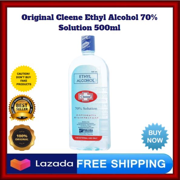 Original Cleene Ethyl Alcohol 70 Solution 500ml Lazada Ph